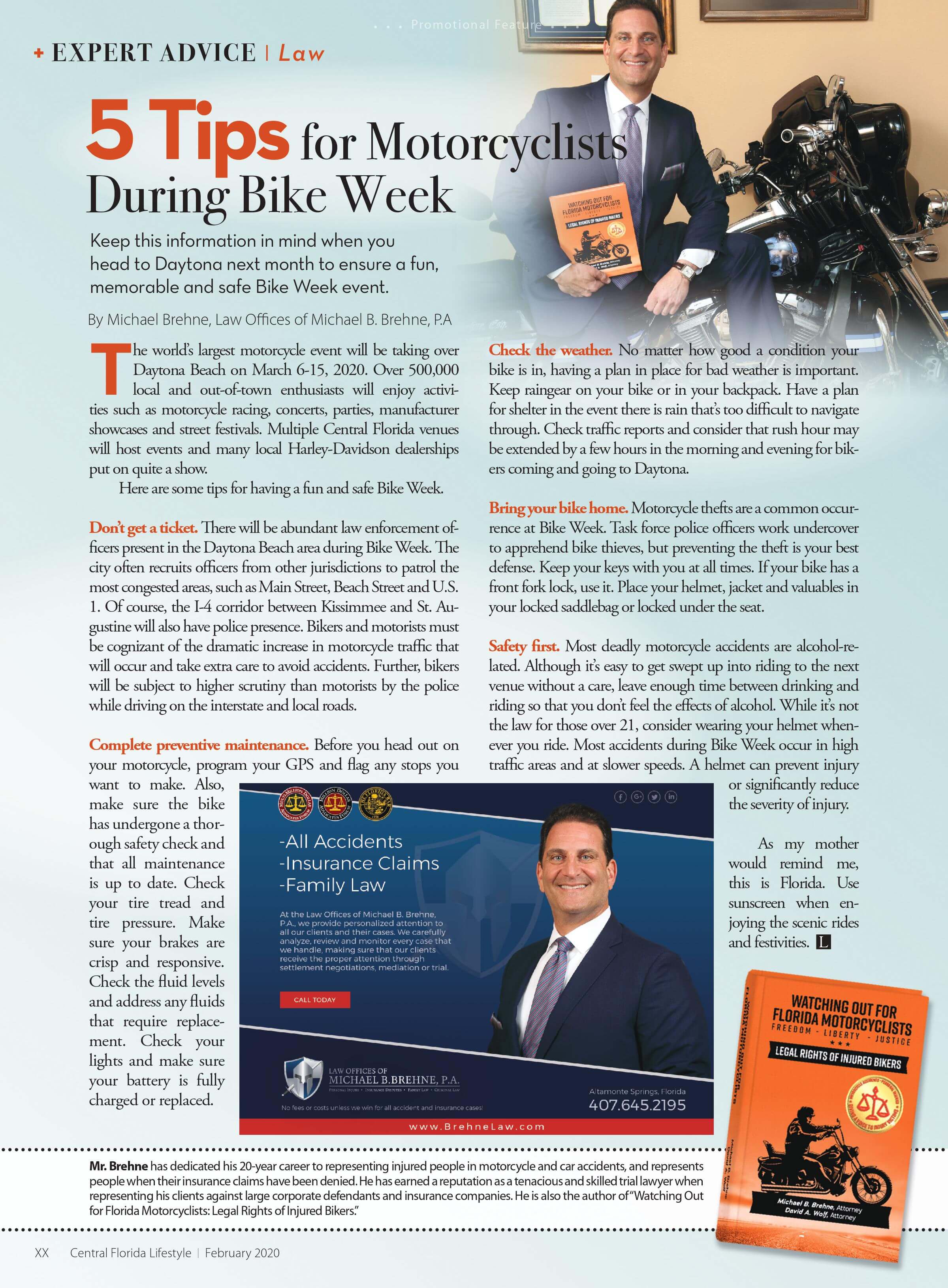 Stay Safe During Bikeweek 2020 with these tips