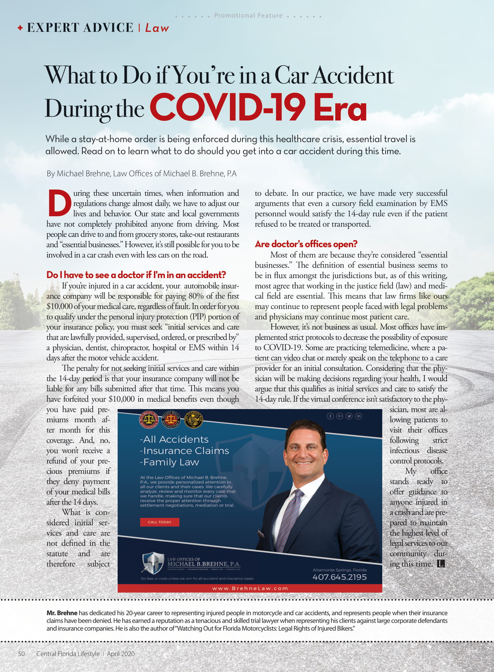 What To Do If You're In A Car Accident During The COVID-19 Era